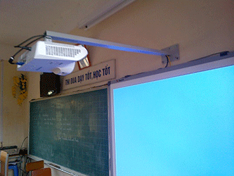 máy chiếu gần